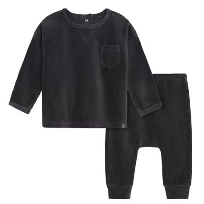 Cozy Chic Baby Velour Clothing Set