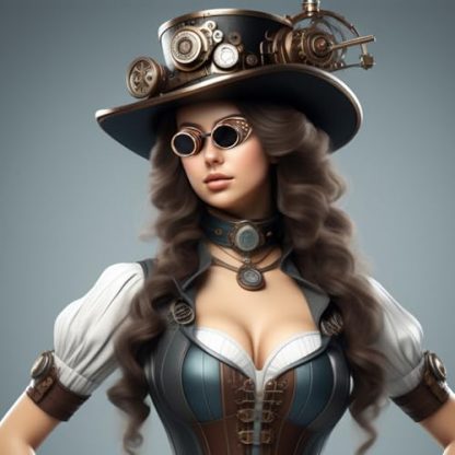 Antique-Style Steampunk Cosplay Goggles - Image 6