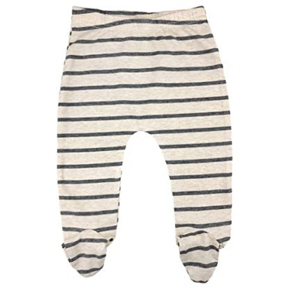 Soft & Snug Cotton-Spandex Baby Pants with Built-In Feet Covers - Image 6
