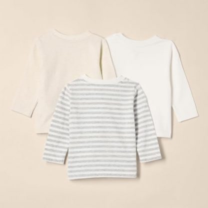 Ultra-Soft Relaxed-Fit 100% Cotton T-Shirts, Set of 3 - Image 3