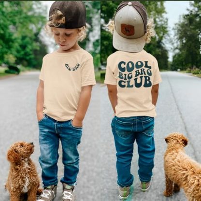 "Big Bro Club" Toddler T-Shirt: Celebrating the New Big Brother - Image 4