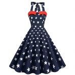 Vintage Polka Dot Swing Dress: An Elegant Nod to the 50s and 60s