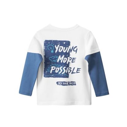 Trio of Adventure-Themed Cotton T-Shirts for Boys - Image 3