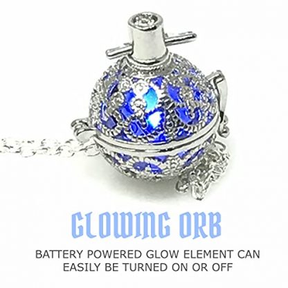 Enchanting Steampunk Glow Locket Necklace - Image 4
