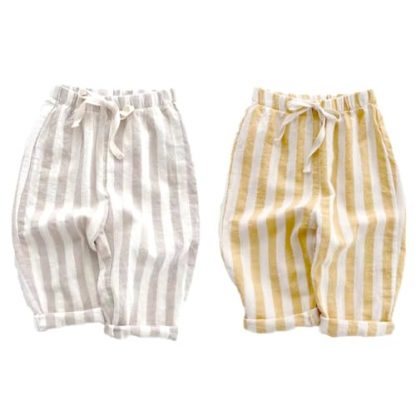 Classic Striped Casual Pants for Boys - 2 Pack - Image 2