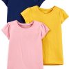 Mustard Yellow/Navy/Pink