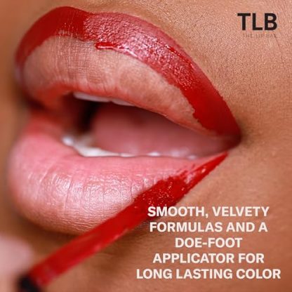 Long-Lasting Chocolate Red-Brown Matte Lipstick with Jojoba Oil & Vitamin E - Image 3