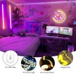 Lunar Feline Neon Sign - Anime-Inspired, Dimmable LED Wall Decor - Image 6