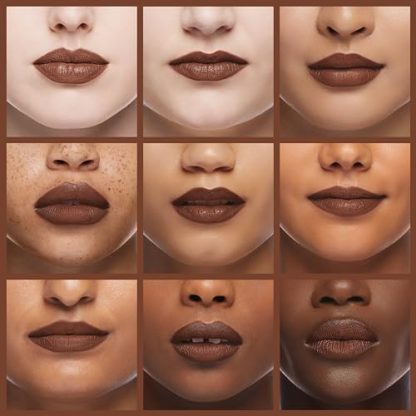 Velvety Soft Matte Lip Cream - Medium Warm Brown - Image 4