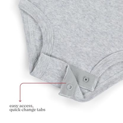 Unisex Baby 6-Pack Essential Bodysuits - Image 3