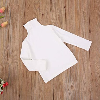 Cozy Toddler's Turtleneck Top with Long Sleeves in Solid Colors - Image 5