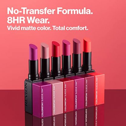 Long-Lasting Matte Lipstick with Built-in Primer and Vitamin E, Waterproof and Smudge-proof - Image 4