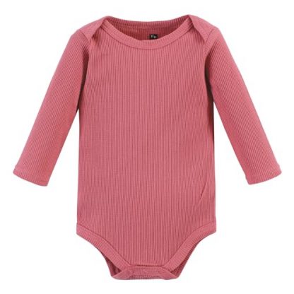 Cozy and Comfy Unisex Thermal Long Sleeve Bodysuits with Snowflake Design - Image 4