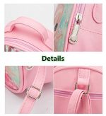 Charming Pink Crossbody Bag for Women and Girls - Image 4