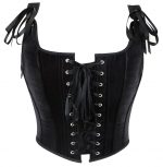 Elegant Black Lace Bustier & Corset Bodyshaper