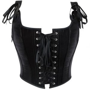 Elegant Black Lace Bustier & Corset Bodyshaper