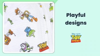 Adorable Animated Characters Baby Sleep 'N Play Coveralls (2 Pack) - Image 7