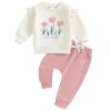 Flower Pink Beige