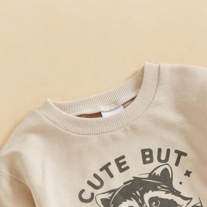 Charming Toddler Boy's Winter Outfit Set with Stylish Sweatshirts and Jogger Pants - Image 4