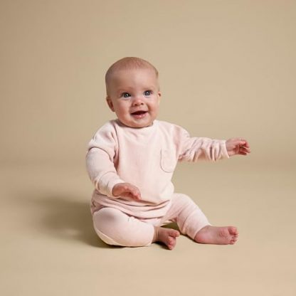Cozy Chic Baby's Velour Two-Piece Set - Image 5