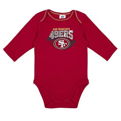Unisex Baby Long-Sleeve Football Team Onesies (2-Pack) - Image 2