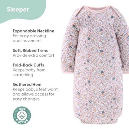 "Prairie Floral" 16-Piece Baby Layette Set for Girls (0-9 Months) - Image 4