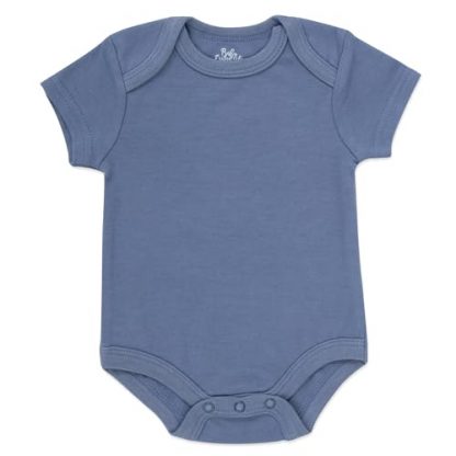 Unisex Baby 6-Piece Solid Color Bodysuit Set - Image 3
