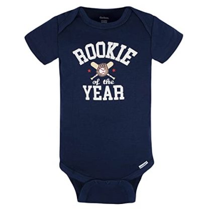 8-Pack Short Sleeve Baby Bodysuits in Sporty Colors - Image 2