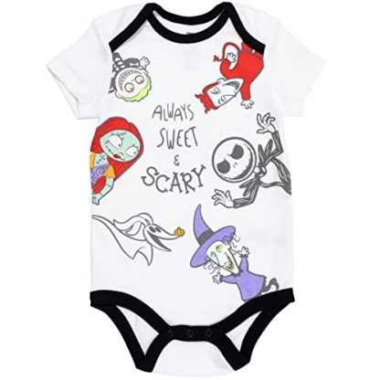 Adorable Spooky-Themed Baby Bodysuits, Pack of 5 - Image 4