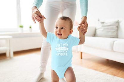 "Grandpa's Little Star" - Humorous Baby Bodysuit - Image 2