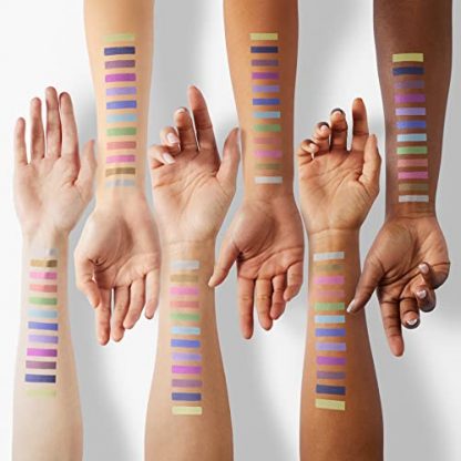 Vibrant 16-Color Eyeshadow Palette with Dual-Ended Applicator - Image 4