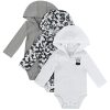 Black/Grey/White