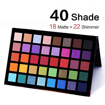 Spotlight 40-Color Eyeshadow Palette: Matte and Shimmer - Image 2