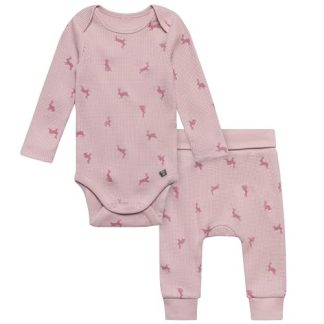 Chic Baby Boy's Long Sleeve Bodysuit and Pant Set