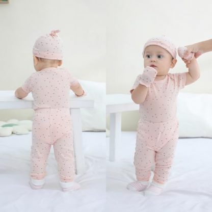 Cozy Cotton 10-Piece Baby Outfit Set - Image 5