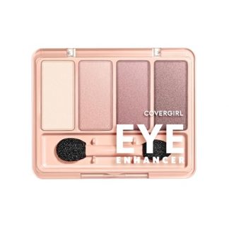 Versatile 4-Kit Eyeshadow with Double-Ended Applicator - 100% Cruelty-Free