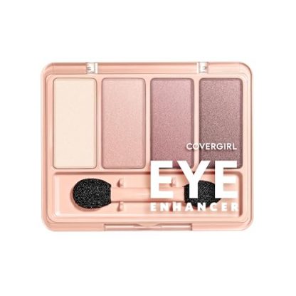 Versatile 4-Kit Eyeshadow with Double-Ended Applicator - 100% Cruelty-Free