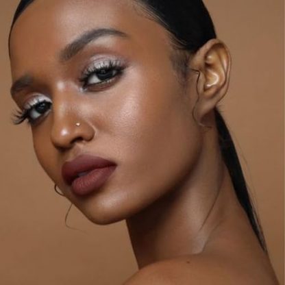 Long-Lasting Chocolate Red-Brown Matte Lipstick with Jojoba Oil & Vitamin E - Image 6