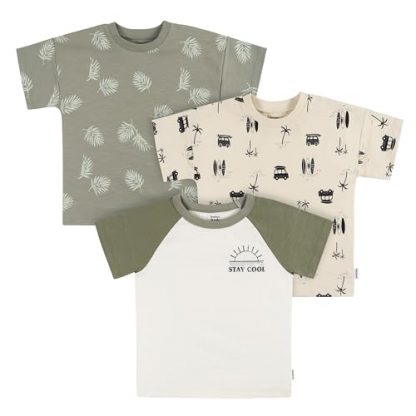 Toddler Boys' Trio of Short Sleeve Pocket Tees
