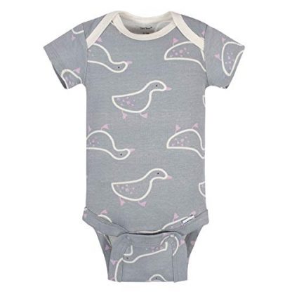 Adorable 5-Pack Baby Girl Short-Sleeve Bodysuits - Image 5