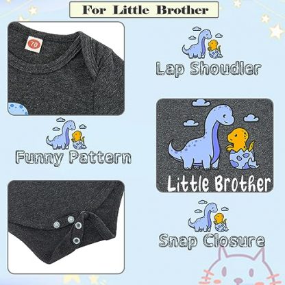 Charming Big & Little Brother Matching Outfit Set - Image 3
