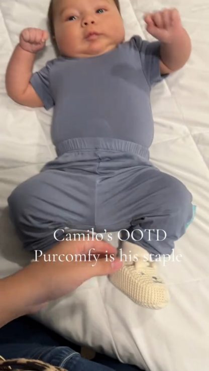 Plush Baby Jogger Pants Duo - Premium Bamboo Blend, 0-24 Months Unisex - Image 7