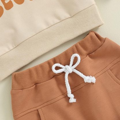 "Little Bestie" Toddler Sweatshirt and Jogger Set - Image 6