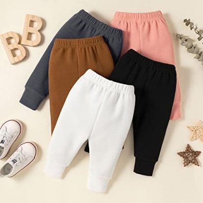 Soft & Stylish Toddler Pants - 5-Pack in Vibrant Colors - Image 5