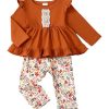 L Flower Orange