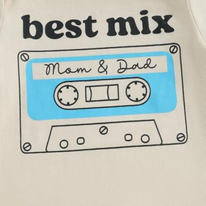 "Charming Baby Bodysuit with Humorous Lettering for Special Occasions" - Image 5