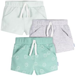 Charming Baby Trio-Pack Knit Shorts