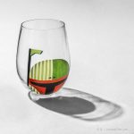 Galactic Warrior Helmet Stemless Glass Tumblers - Set of 4 - Image 4