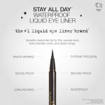 All-Day Waterproof Liquid Eyeliner with Fine Brush Tip - Image 3
