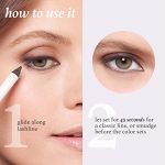 Long-Lasting Gel Eyeliner Pencil in Deep Matte Black - Image 5